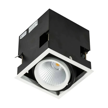 Oprawa do wbudowania VERTICO SINGLE GL7108-1/18W 4000K WH+BL  - Italux